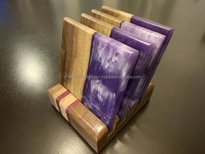 ที่รองแก้วทำจากยางเรซินเทียมสำหรับเพื่อนเจ้าสาวชุดเพื่อนเจ้าสาวและงานจบการศึกษาของขวัญงานฝีมือแบบจำลองที่ไม่เหมือนใครพร้อมธีมถ้วย - Product Image 5