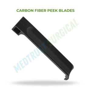 ใบมีดคาร์บอนไฟเบอร์ PEEK สำหรับเครื่องมือถ่างกระดูกสันหลังแบบมาตรฐาน สำหรับการผ่าตัดกระดูกสันหลังส่วนเอวและการผ่าตัดกระดูกสันหลังแบบรุกล้ำน้อย - Product Image 2