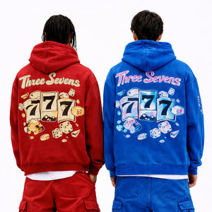 Sudadera con Capucha Personalizada para Hombre, con Estampado Gráfico, Estilo Urbano, Diseño de Dibujos Animados, Lavado Vintage, Informal y a la Moda - Product Image 2