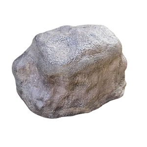 KNT Medium Unique Rock Decorative <b>Artificial</b> <b>Stone</b> FRP Fiberglass Lightweight Durable Unbreakable Modern Design Planter Pot Vase - Product Image 1