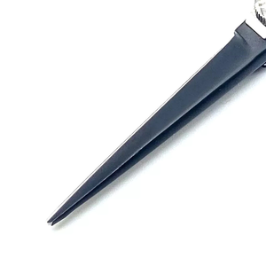 Tijeras Profesionales de Acero Inoxidable para Barba, Hoja Recta, Punta Cerrada, Plegables, para Diestros, Herramienta de Belleza para Corte de Cabello - Product Image 2