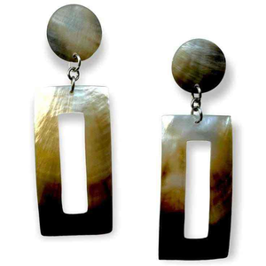 Boucles d'oreilles en corne de buffle naturelle de qualité supérieure ZEHRA INDUSTRIES, élégantes, 100% naturelles, imperméables, faites à la main, taille personnalisée, cadeau d'affaires - Product Image 5