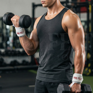 Durable Stretch Performance Breathable Weightlifting Fitness Accessories Equipment Wrist Wraps Whole <b>Sale</b> Custom Wrist Wraps - Product Image 4
