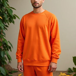 Sudaderas de Cuello Redondo para Hombre, Talla Grande, Tejido Grueso Deportivo de 400 g/m² - Product Image 1