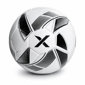 Ballon de football en mousse personnalisé X |   Blanc Noir Or |   Logo X |   Fabricant OEM ODM |   Design haut de gamme |   Qualité supérieure - Product Image 3