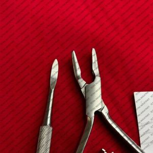Rongeur Dental Friedman de 14 cm y Elevador Perióstico de 4x7 mm, Instrumentos Quirúrgicos Dentales Manuales de Acero Inoxidable Alemán para Corte Óseo, con Certificación CE - Product Image 2