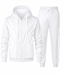Ensembles de survêtements de football unisexes ajustés, respirants et confortables, avec lettrage, design haut de gamme, pour le printemps, vente en gros - Product Image 1