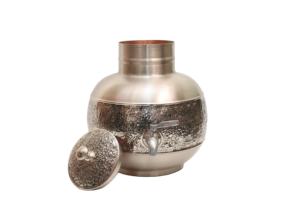 Réservoir d'eau en cuivre de petite taille 8000 ml, Matka en cuivre anti-nickel Chitayi de qualité supérieure, fabriqué à la main, avec robinet en laiton, pour usage domestique et professionnel, écologique - Product Image 2