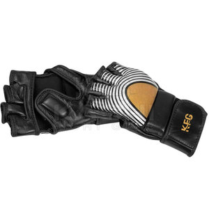 Guantes de Piel para Kick Boxing y MMA de Grado Profesional, Correa de Muñeca Ajustable, Diseño Transpirable que Absorbe la Humedad para Mayor Comodidad - Product Image 5
