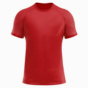 Camiseta Deportiva de Manga Corta para Hombre, Personalizada, de Alta Calidad, Color Verde Lima, Transpirable, de Poliéster y Elastano, para Gimnasio - Product Image 3
