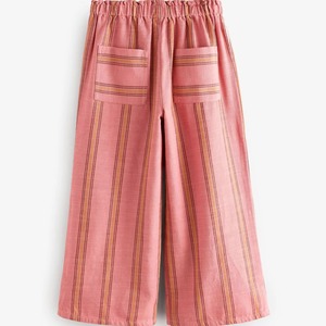 Pantalones para niñas, corte clásico y cómodo, tela suave, ropa de moda para diario, prendas de algodón orgánico, pedido al por mayor - Product Image 5