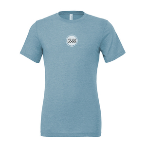 Camiseta de Cuello Redondo CVC Premium para Hombre, Mezcla de Poliéster y Algodón, Unisex, Bella Canvas, Tri-blend - Product Image 3