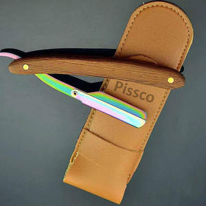 ด้ามจับมีดโกนแบบพับได้สำหรับช่างตัดผม ด้ามจับมีดโกนสำหรับโกนหนวด - Product Image 3