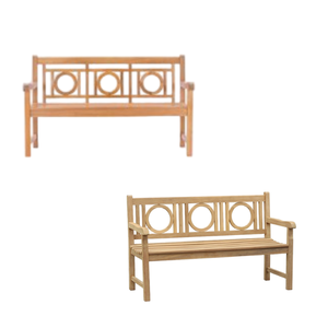 outdoor furniture <b>garden</b> park street <b>wood</b> leisure bench with back - Product Image 2