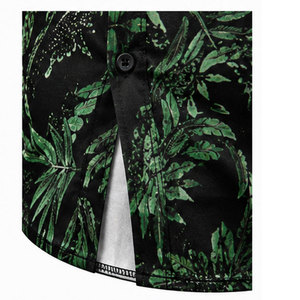 Camisa de Hombre con Estampado Gráfico de Lujo, con Corte Elegante y Tela Premium para Moda Casual y de Fiesta - Product Image 5