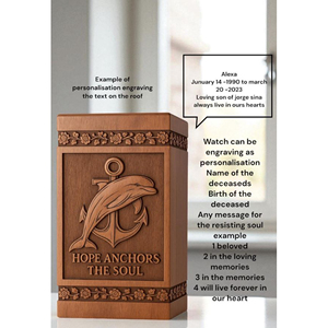 Custom Engraved Wooden Resin Urn Box: Pet/Human <b>Memorial</b> <b>Keepsake</b> urn <b>Memorial</b> <b>Keepsake</b> by AYAANS - Product Image 5