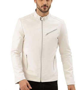 Fabricante de Chaquetas de Cuero Personalizadas, Chaqueta de Cuero Genuino para Motociclistas, Chaquetas de Cuero para Hombre al por Mayor, Proveedor de Chaquetas de Cuero OEM - Product Image 6