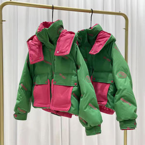 เสื้อแจ็คเก็ตซาฟารีสำหรับผู้หญิง ฤดูหนาว อุ่น คุณภาพสูง กันน้ำ ระบายอากาศ แบบเย็บติดกัน ดีไซน์สั่งทำพิเศษ ไซส์ใหญ่ มีกระเป๋าแบบคาร์โก้ คอตั้งถัก - Product Image 3