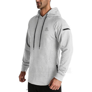 Vente directe usine 2026 – Sweat-shirts d'entraînement basiques en coton et polyester pour hommes – Vente en gros - Product Image 4