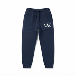 Pantalon de jogging unisexe léger et respirant à impression numérique personnalisée, mélange polyester/coton, coupe classique, décontracté, avec cordon élastique - Product Image 5