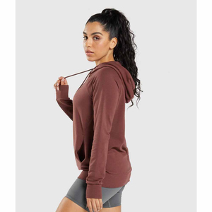 Sudaderas con Capucha Extra Grandes para Mujer, 100% Algodón, al por Mayor, con Hombros Caídos, Personalizables con Logotipo, de Secado Rápido, Transpirables, para Invierno - Product Image 2