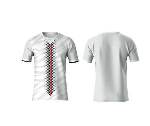 เสื้อยืดโพลีเอสเตอร์ OEM 100% สำหรับงานซับลิเมชั่น ออกแบบลายด้านหน้าได้ตามต้องการ เสื้อผ้ากีฬาผู้ชาย น้ำหนัก 180 กรัม ผ้าถัก แห้งเร็ว เป็นมิตรกับสิ่งแวดล้อม - Product Image 1