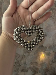 Handmade Beaded Star Ornament Christmas Hanging Decoration <b>Crystal</b> Star <b>Tree</b> Decor - Product Image 2