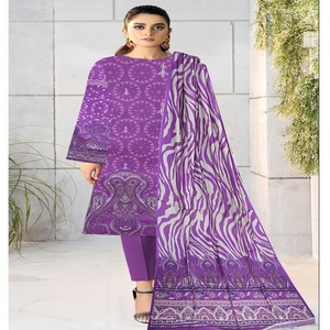 AF Fashion VOL 5ชุดผู้หญิง3ชิ้น, ชุดเดรส salwar kameez แบรนด์พิมพ์ดิจิตอลสนามหญ้าสไตล์อินเดียและปากีสถาน - Product Image 5