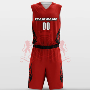 Custom <b>Athletic</b> Team Wear With Durable Reversible Basketball Uniform Comfortable Jersey Shorts For Basketball Games - Product Image 3