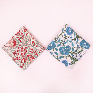 Bandana en coton fait main, motif floral tendance, bracelet d'été unisexe, couvre-poils pour animaux de compagnie, accessoire de mode héritage indien, foulards Paisley - Product Image 1