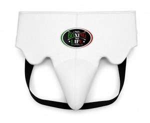 No Boxing No Life - Conjunto de Boxeo Blanco Estilo Mexicano, Hecho de Cuero Vacuno Genuino, Conjunto de Entrenamiento de Combate de Alta Calidad - Product Image 4