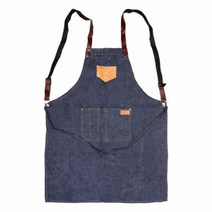 Tablier de cuisine professionnel blanc crème, imperméable et résistant à l'huile, personnalisable avec logo, haute qualité, prix bas - Product Image 6