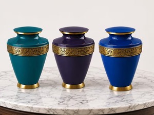 Urne Colonne Élégante en Laiton – Vase Décoratif en Métal pour Design Intérieur de Luxe et Présentation – Vase Antique Premium en Métal et Laiton - Product Image 2