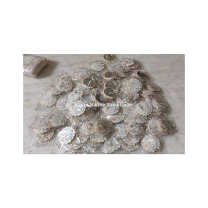 Forme ronde solide Super spécial produit moderne miroir en nacre avec artisanat à la main conception utilisation pour la décoration de la maison articles cadeaux - Product Image 1