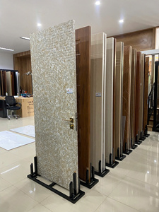 Puerta Interior Nueva con Diseño Impermeable, Película de PVC, Puerta de Madera Compuesta WPC Precolgada para Baño y Cocina - Product Image 3