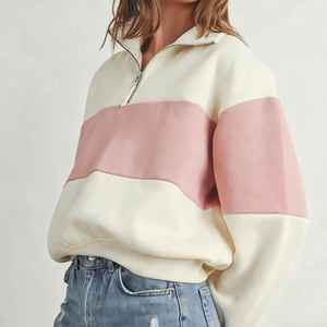 Sudadera con capucha de verano para mujer, de tela resistente a la humedad, de mezcla de poliéster y algodón de alta calidad, corte relajado, estilo casual. - Product Image 6