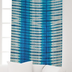 Rideau en coton imprimé tie-dye design moderne bohème pour chambre à coucher, vente en gros Inde - Product Image 4