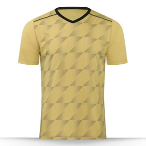 Maillot de football OEM imprimé par sublimation, séchage rapide, respirant, coupe classique pour adulte, manches courtes - Product Image 1