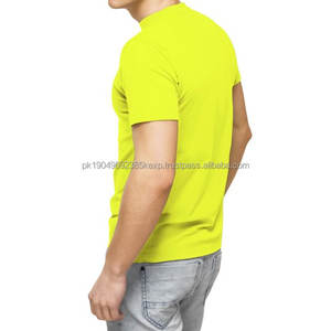 เสื้อยืดคอกลมแขนสั้นผู้ชาย ผ้าฝ้ายเรียบ สีพื้น มีไซส์ใหญ่พิเศษ - Product Image 3