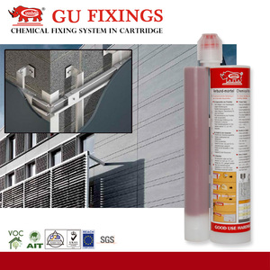 GOOD USE GU-500 Resina Epoxi Pura, Anclaje Químico 400/585ml, Alta Resistencia para Inyección en Hormigón, Mortero, Fijación Estructural de Alta Carga - Product Image 2