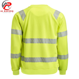 Sudadera Personalizada al Por Mayor para Hombre, Sudadera Reflectante de Alta Visibilidad con Cuello Redondo, Sudadera de Forro Polar para Mujer, Invierno 2026 - Product Image 6