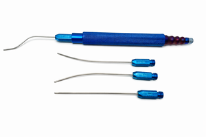 IRONCURE INDUSTRIES Juego de Cánulas Luer Lock para Transferencia de Grasa Facial, Instrumentos de Cirugía Estética de Acero Inoxidable, Certificación CE Clase I - Product Image 2