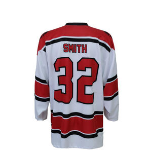 Vente en gros d'usine, maillot de hockey sur glace personnalisé avec logo par sublimation, uniforme de hockey de haute qualité, 100% polyester 220g - Product Image 2