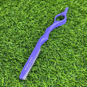 Navaja de Peluquería Profesional de Acero Inoxidable, Cuchilla Única para Adelgazar el Cabello, Navaja para Alisar y Dar Volumen, para Barberos Profesionales - Product Image 1