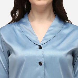 Conjunto de 2 Pijamas de Algodón Estampado para Mujer, Ropa de Dormir, Pijamas de Jersey con Estampado, Cuello Redondo, Tejido de Punto - Product Image 6