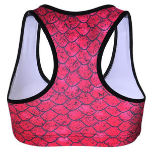 Sujetador deportivo de mujer de alta calidad, último modelo, con copa triangular, tejido, halter, sublimación y bordado, todo disponible al por mayor. - Product Image 3