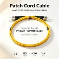 High-Quality SC-LC Single Mode Simplex Fiber Optic Patch Cord / FC APC Fiber Optic Pigtail Network Cable Assembly