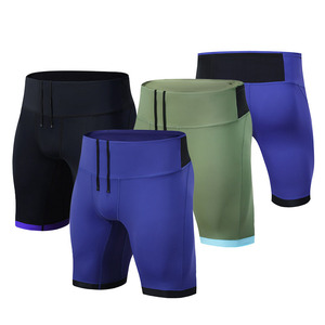 Shorts de Compression Solides et Décontractés pour Hommes, Idéaux pour l'Entraînement MMA, la Gym, le Fitness et la Course à Pied – Respirants et Séchage Rapide – Collection 2026 – Vente en Gros - Product Image 1