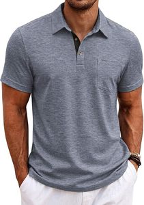 Pochette de chemise pour homme en tissu sergé de haute qualité, anti-plis, avec impression numérique, personnalisable en usine - Product Image 6