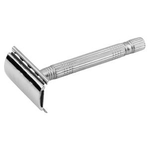 Maquinilla de Afeitar de Doble Filo de Alta Calidad, Reutilizable, para Hombre, con Mango de Acero Inoxidable, Ecológica, con Cuchillas para Afeitar la Cara - Product Image 1